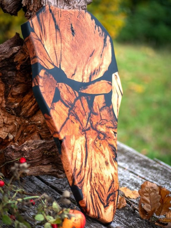 Hirschbrett Eichen-Wurzelholz &amp; Epoxidharz