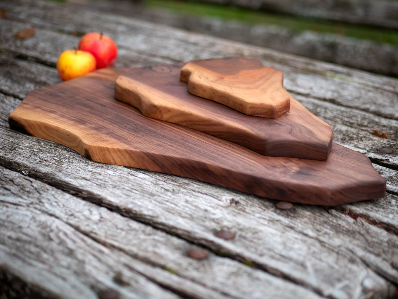 Hirschbrett, Schwarznuss geölt